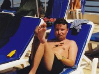 Martin beim Pool